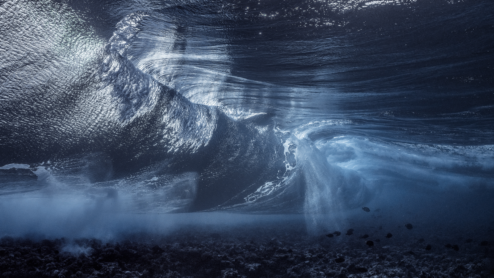 Underwater Art by Alexej Sachov – Waterfall, INC Art Fair Hamburg