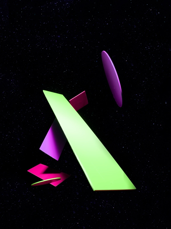 Alexej Sachov, The Shape of Cosmos #1, 2024, night-dive photograph