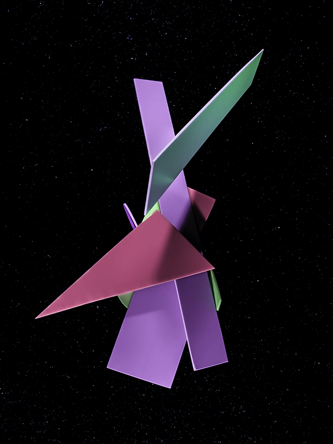 Alexej Sachov, The Shape of Cosmos #3, 2024, night-dive photograph