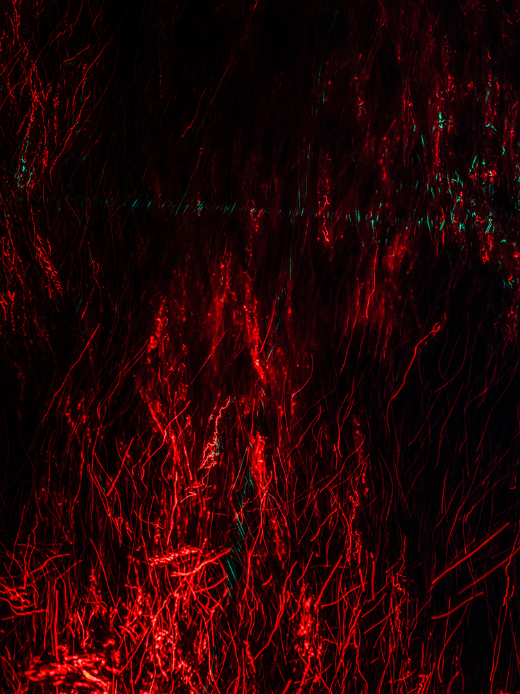 Conceptual underwater art - &ldquo;Blood #21&rdquo; by Alexej Sachov, from the Blood series.