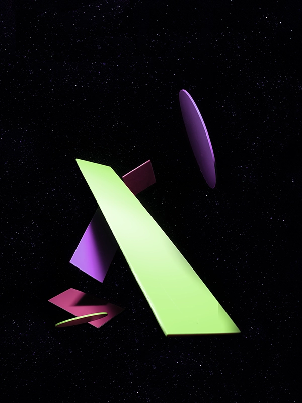 Conceptual underwater artwork — &ldquo;The Shape of Cosmos #1&rdquo; (2024) by Alexej Sachov.